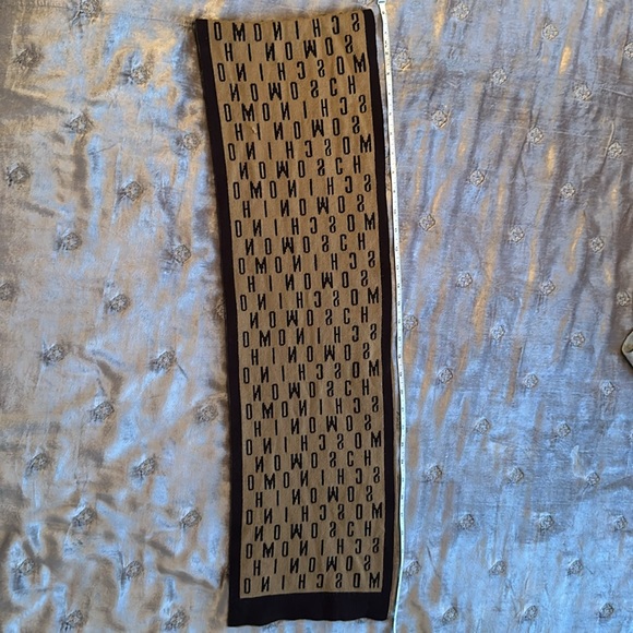 Moschino hat & scarf (beige & brown) Material - wool/cotton blend - Picture 8 of 9